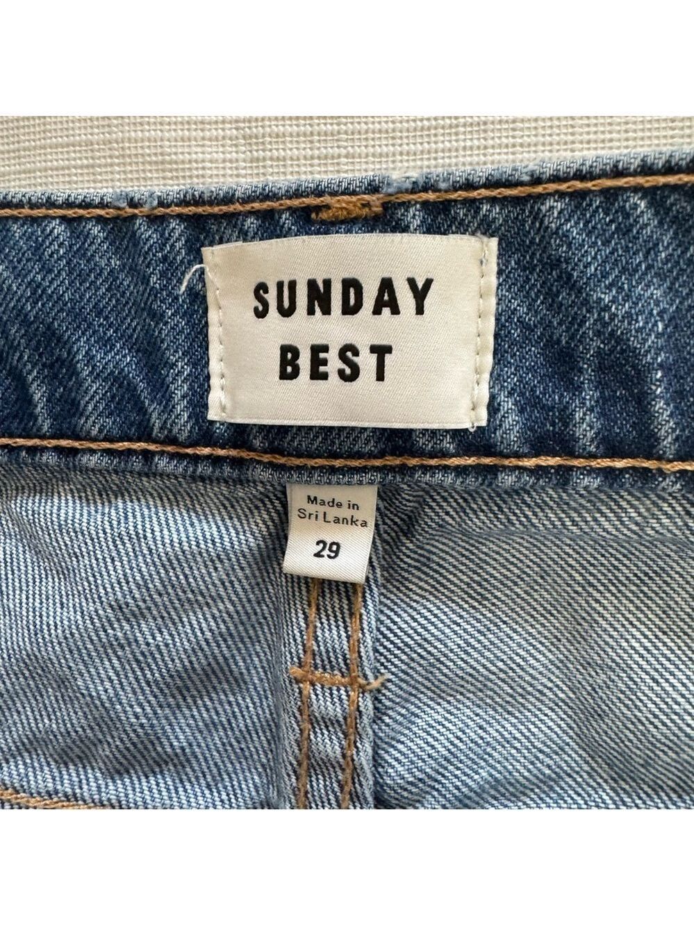 Aritzia Sunday Best Jeans Cropped Ankle Size 29 - Picture 3 of 10